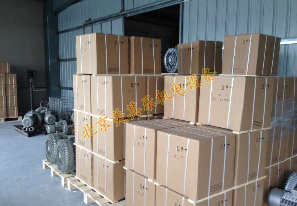 高压鼓风机成品库房