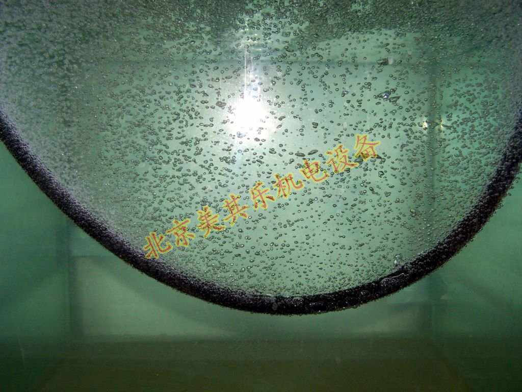 纳米管曝气气泡效果展示