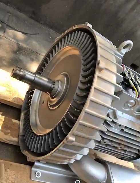 漩涡式气泵的电机坏了,如何拆开维修