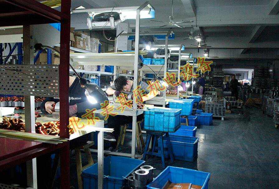 电机组装流水线