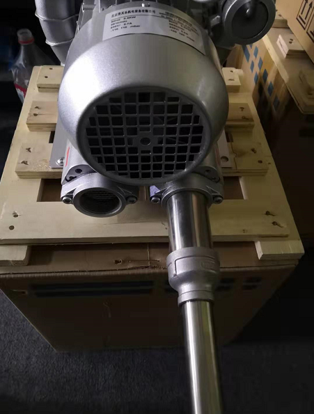 图为采用管件变径方式使出风口变小